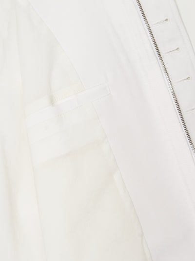 Buttoned up Mountain Parka 001 - White-Taekh-APOC STORE