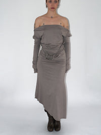 BUCKLE DRESS-Kenza Iatrides-APOC STORE