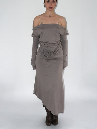 BUCKLE DRESS-Kenza Iatrides-APOC STORE