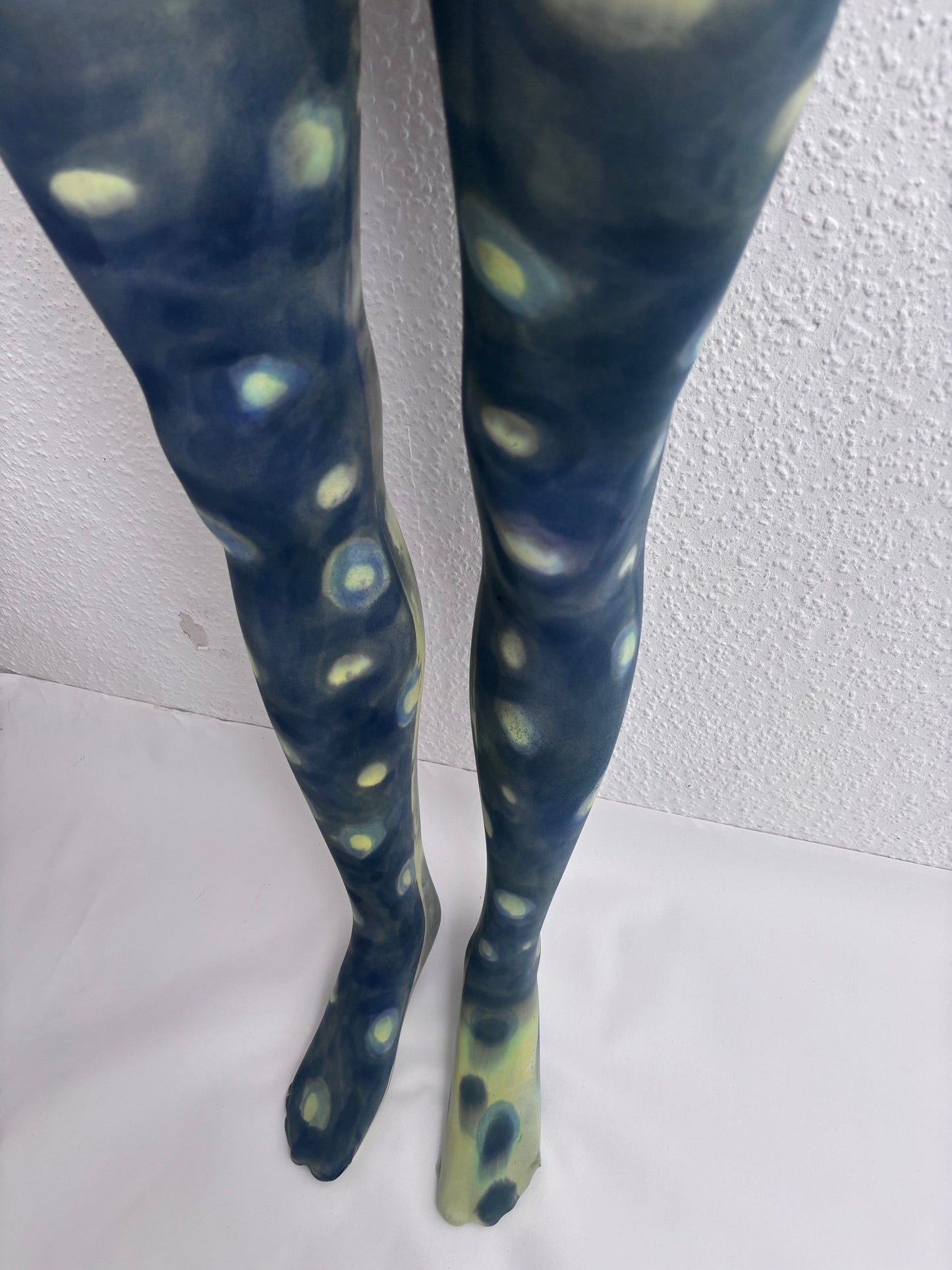 Dot Navy tights-Stau Heidemarie-APOC STORE