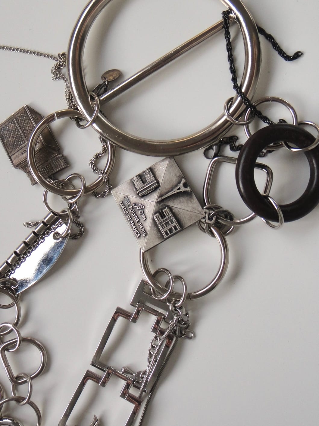 Watch chain belt-Alisa Cayoo-APOC STORE