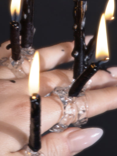 Candle Ring 0001-Rain and Rivers-APOC STORE