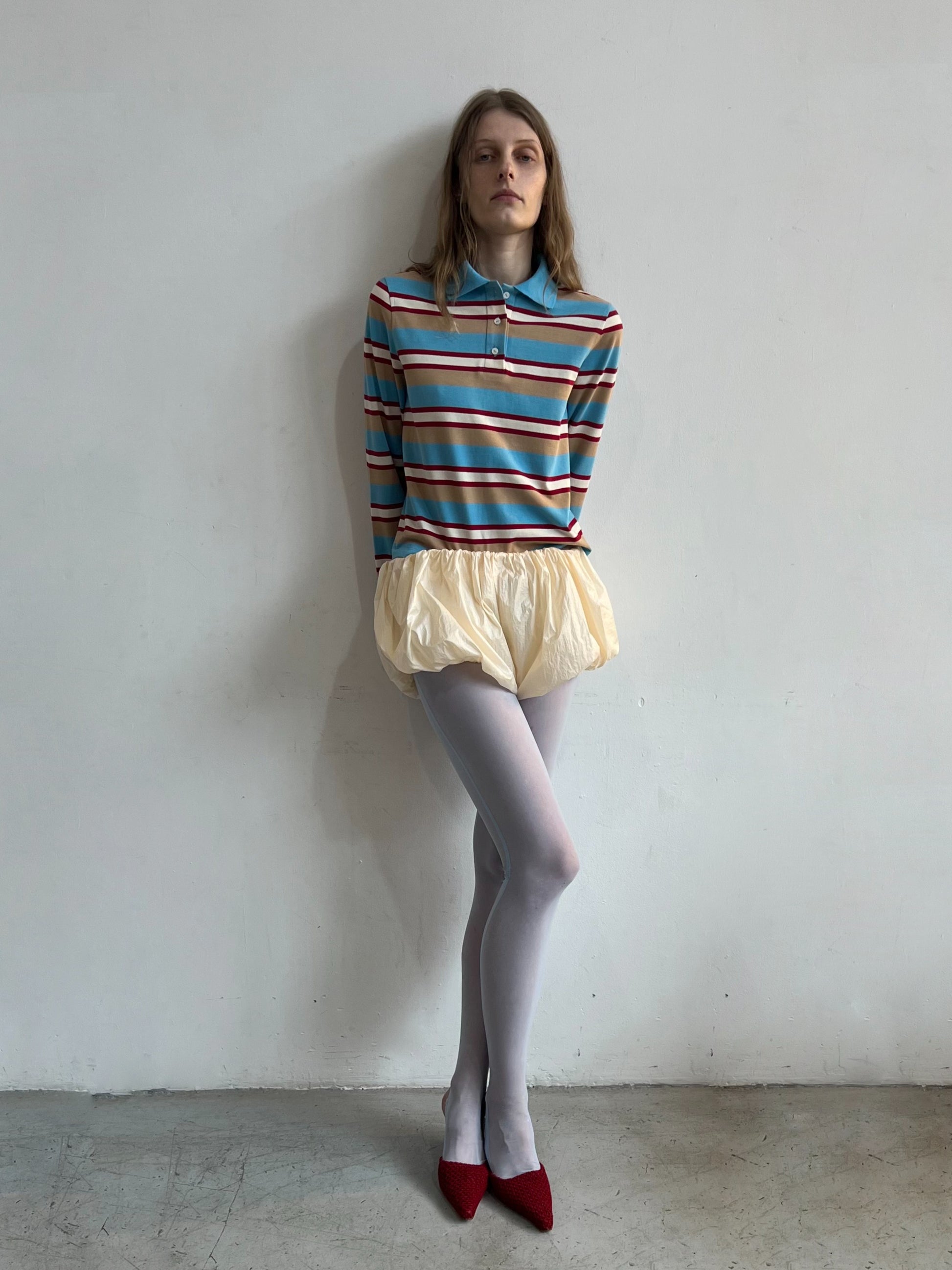 Balloony nylon shorts-Nastyamasha-APOC STORE