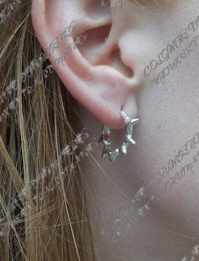 MEDIUM SPIKY HOOPS-Colombe d’Humieres-APOC STORE