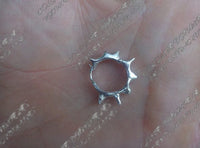 MEDIUM SPIKY HOOPS-Colombe d’Humieres-APOC STORE