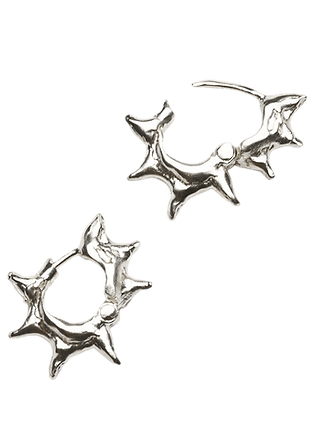 SMALL SPIKY HOOPS-Colombe d’Humieres-APOC STORE
