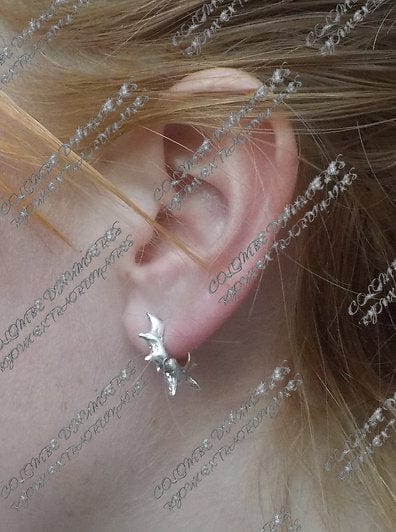 SMALL SPIKY HOOPS-Colombe d’Humieres-APOC STORE