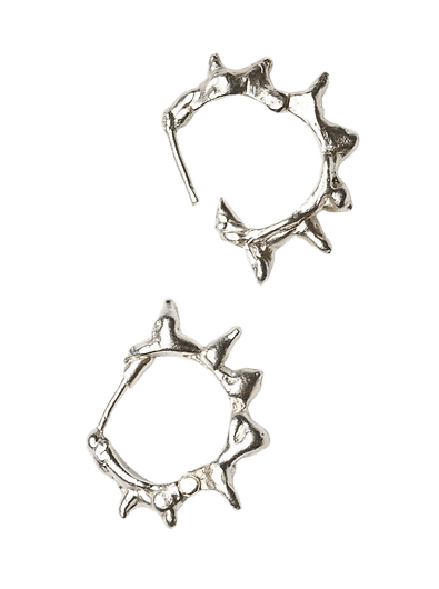 MEDIUM SPIKY HOOPS-Colombe d’Humieres-APOC STORE