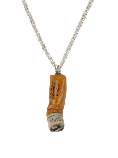 Cigarette Butt Necklace (orange)-Jetpack Hom(m)e-APOC STORE