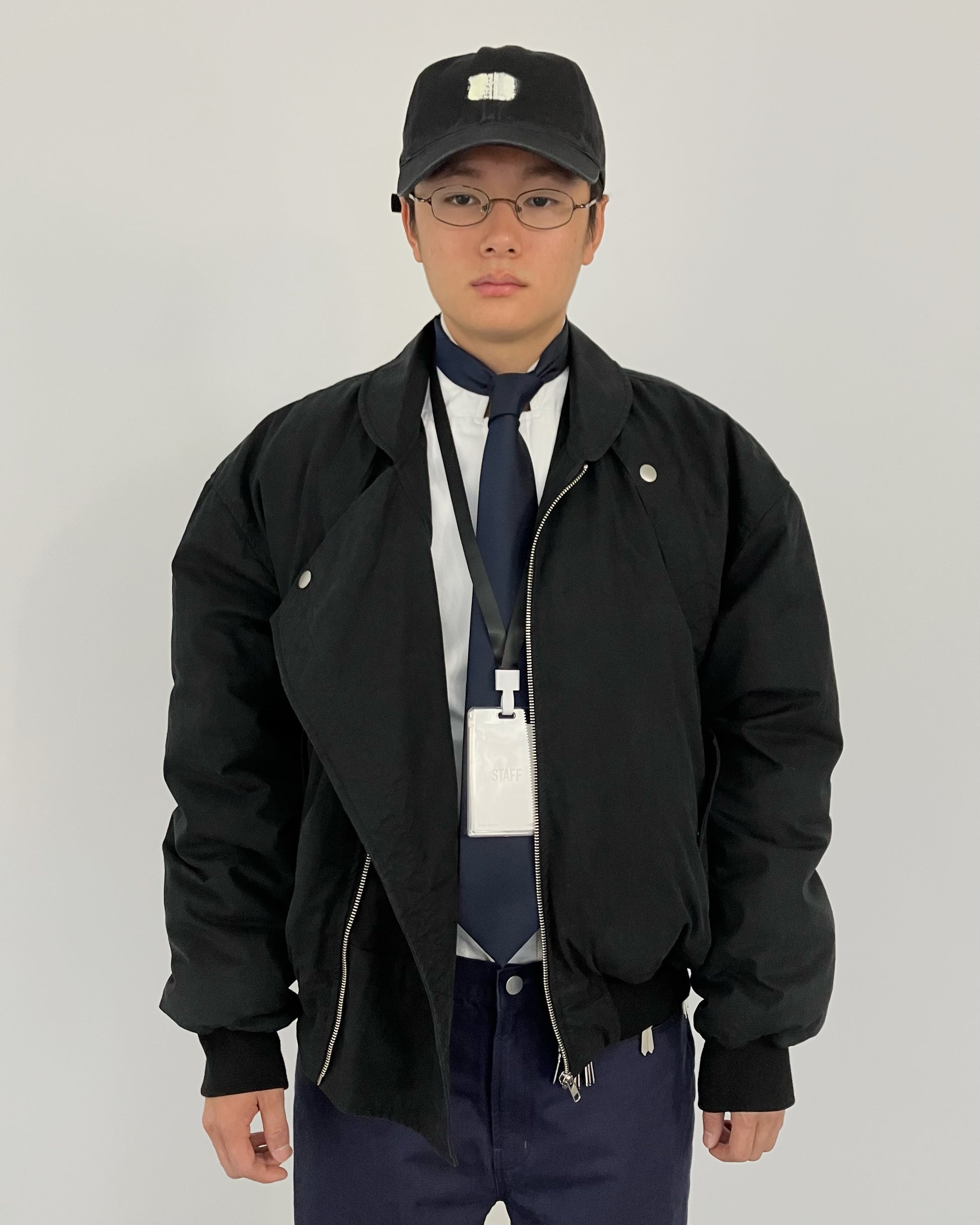 HIDDEN POCKET BLOUSON BLACK-EGNARTS-APOC STORE