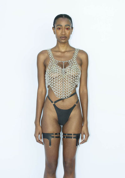 Silver Ring Vest-JALACONDA-APOC STORE