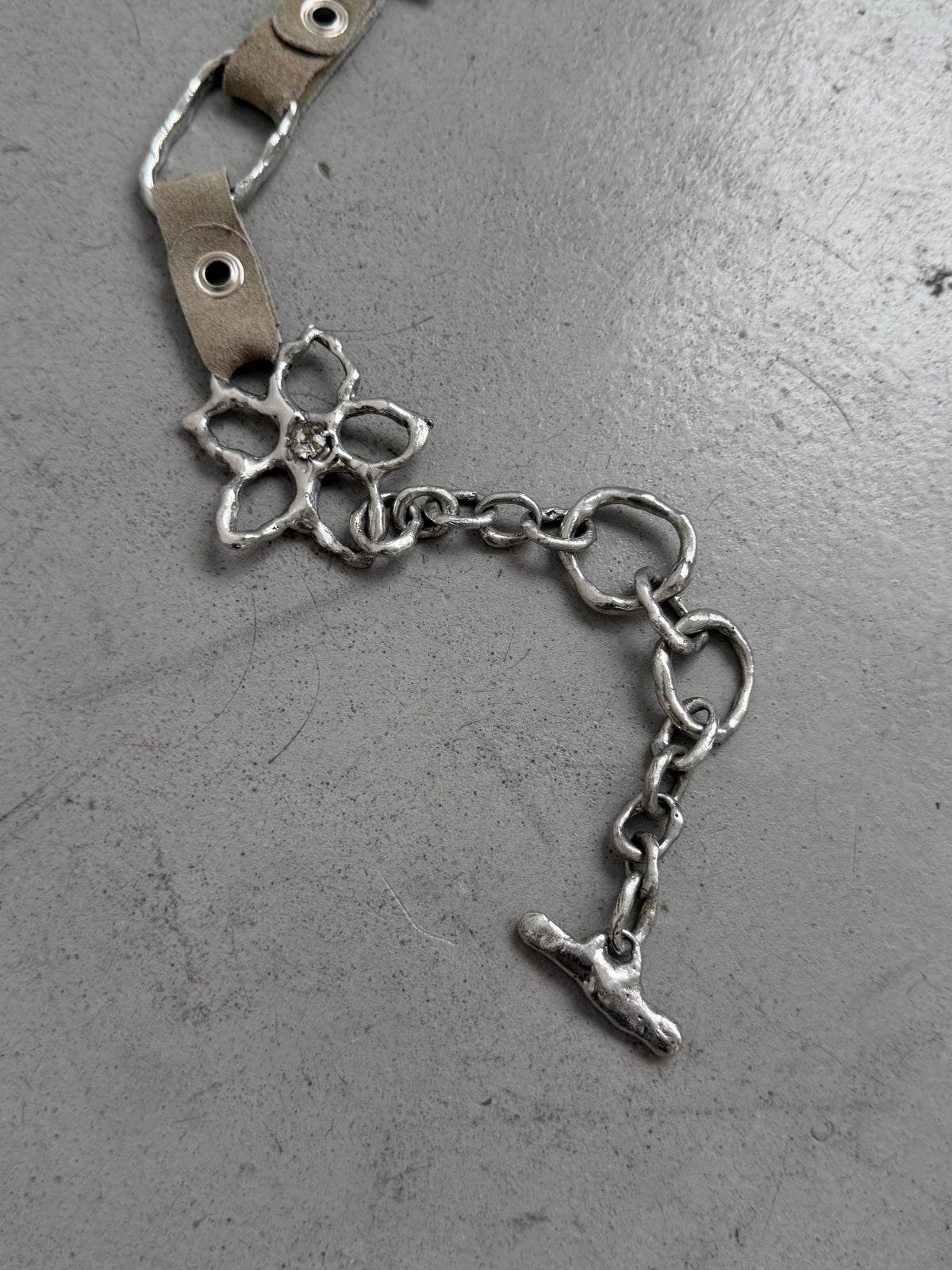 Metal Blossom Belt