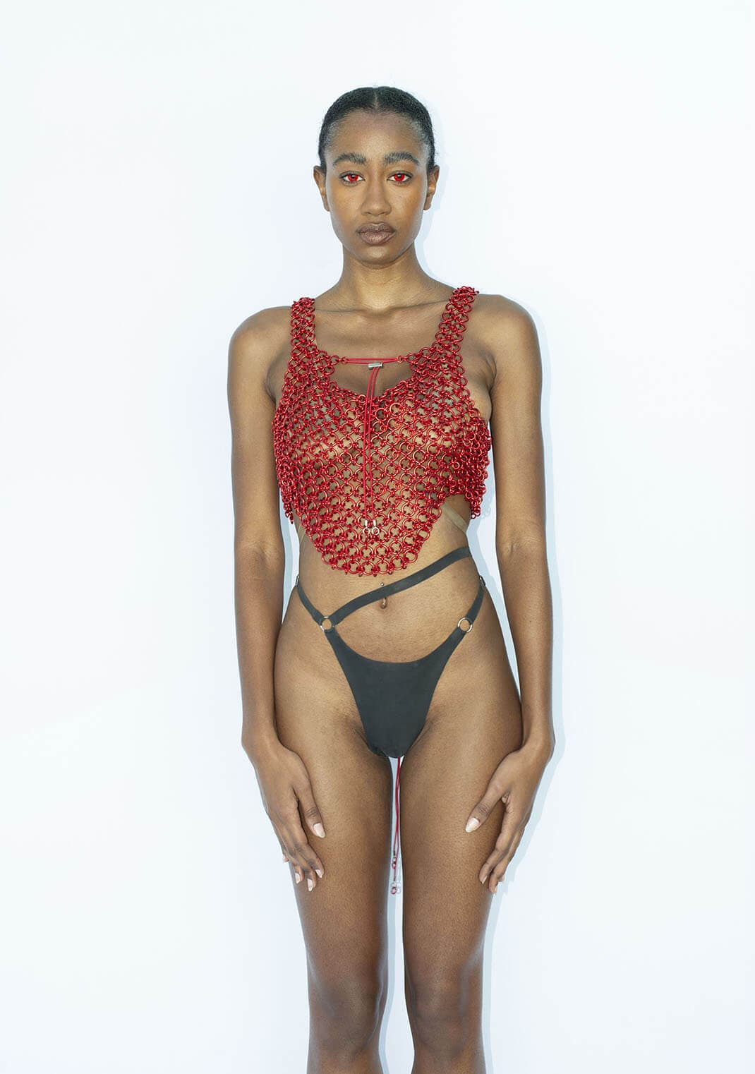 Red Ring Vest-JALACONDA-APOC STORE