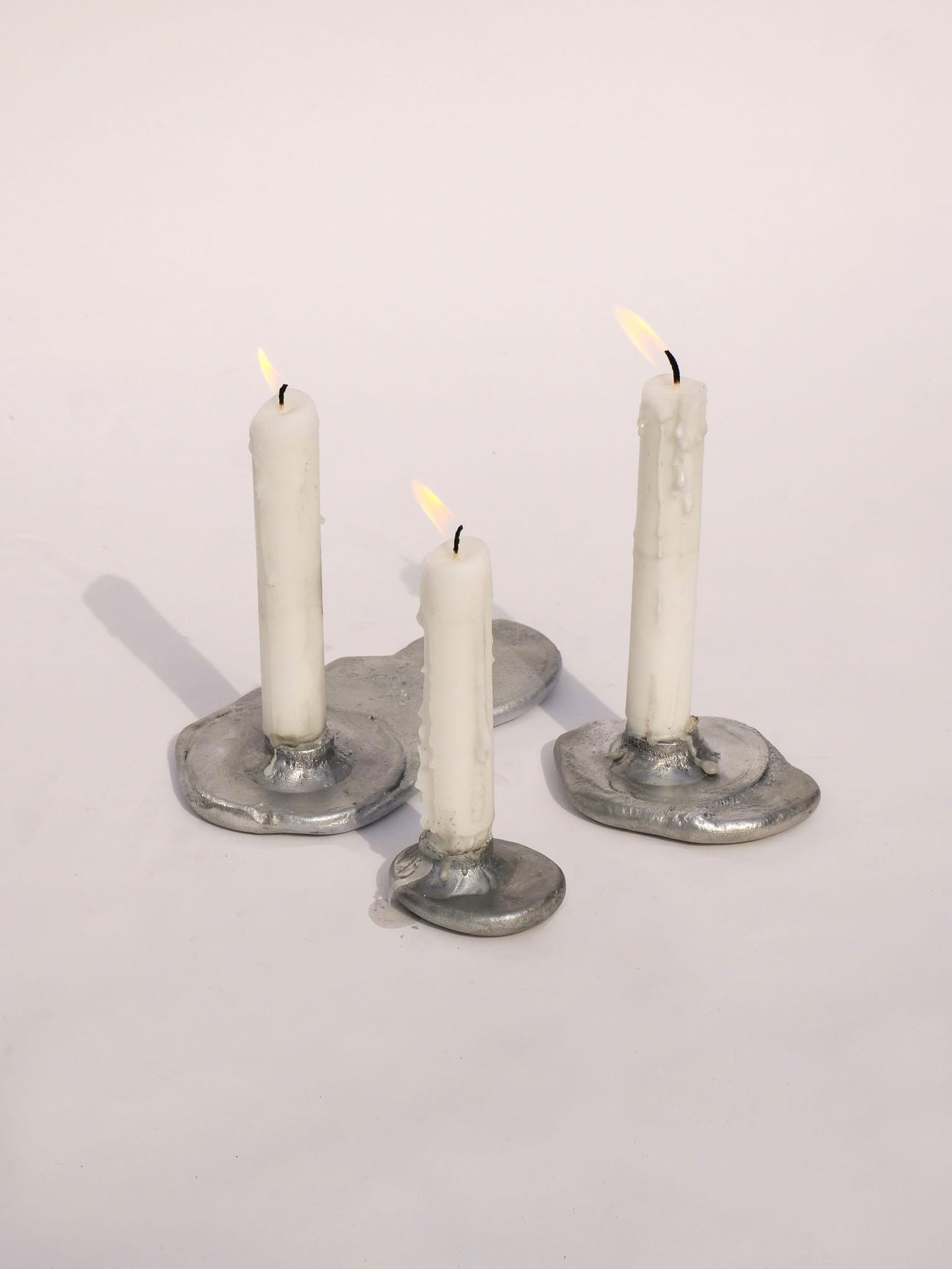 Sandcast candleholder-Six Dots Design-APOC STORE