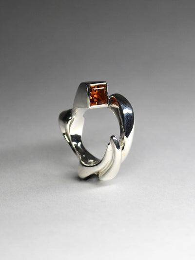 Carrion Ring Mandarin Citrine-Rosie Grace Ward-APOC STORE