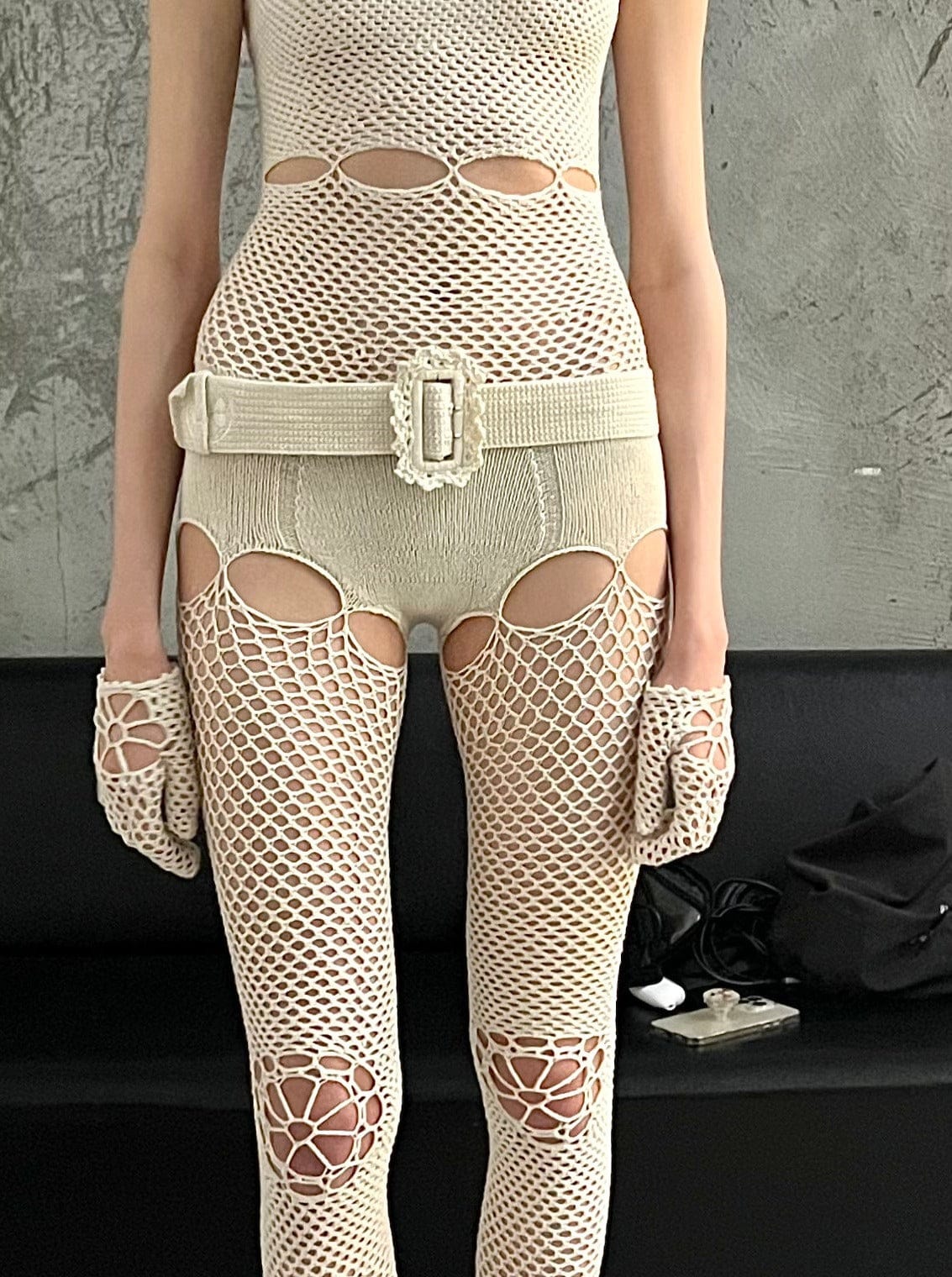 Crochet Catsuit-Nastyamasha-APOC STORE