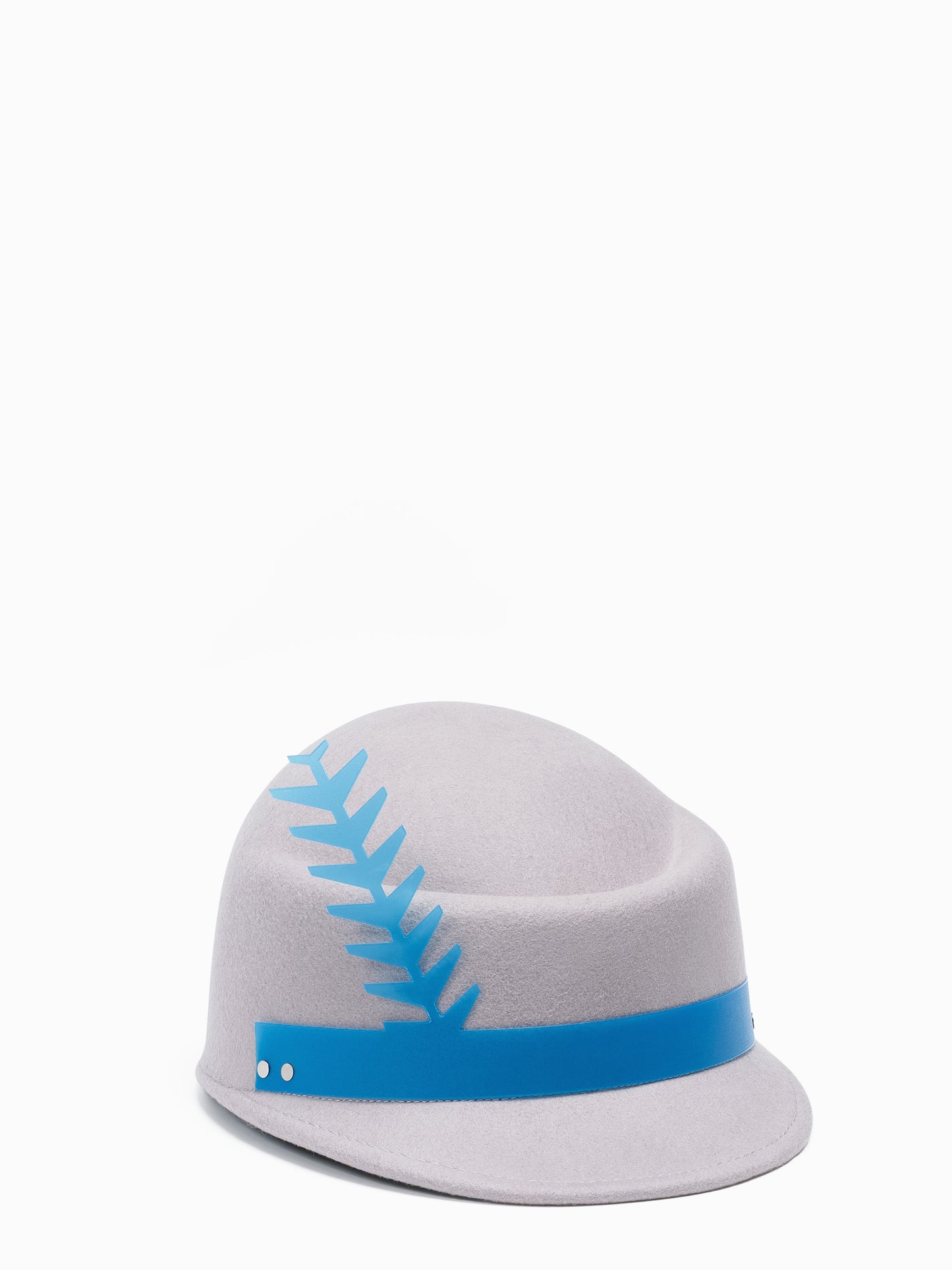 chöke Felt Hat in Gray-Chöke-APOC STORE