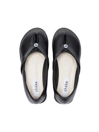 chöke Tabi Sandals in black-Chöke-APOC STORE