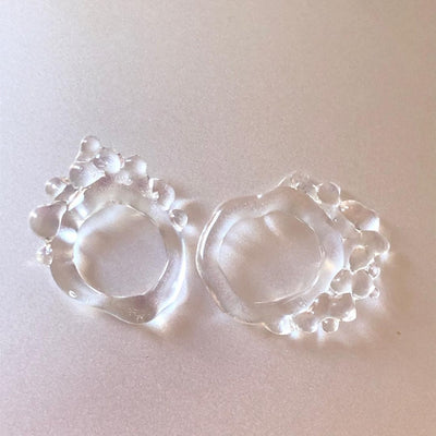 Ring 00067 Transparent-Rain and Rivers-APOC STORE