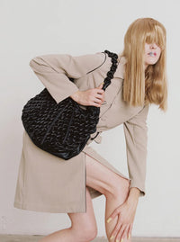 Black Bag Smocking Big-Nensi Avetisian-APOC STORE
