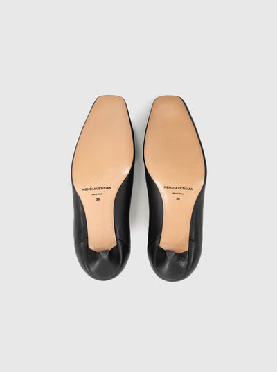 Kitten Heels Black-Nensi Avetisian-APOC STORE