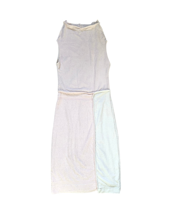 Mondrian Sleeveless Towel Dress-Polyhedron-APOC STORE