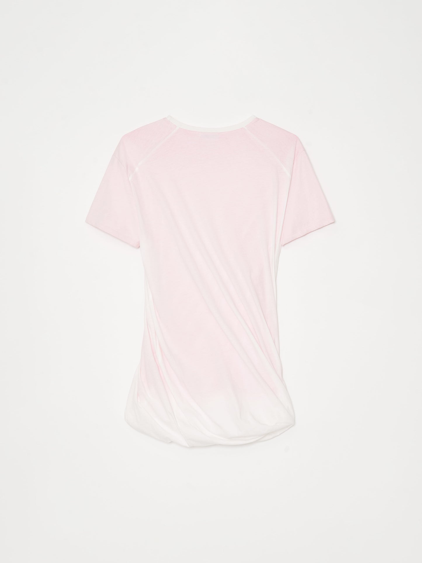 Twisted Layer T-shirt 001 _ Pink-Taekh-APOC STORE