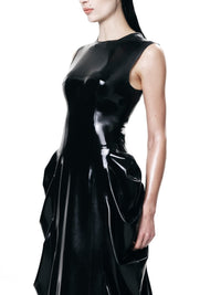 Deflated Latex Dress-harri-APOC STORE