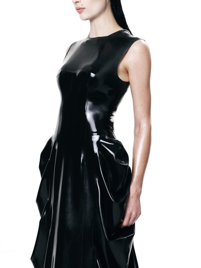Deflated Latex Dress-harri-APOC STORE