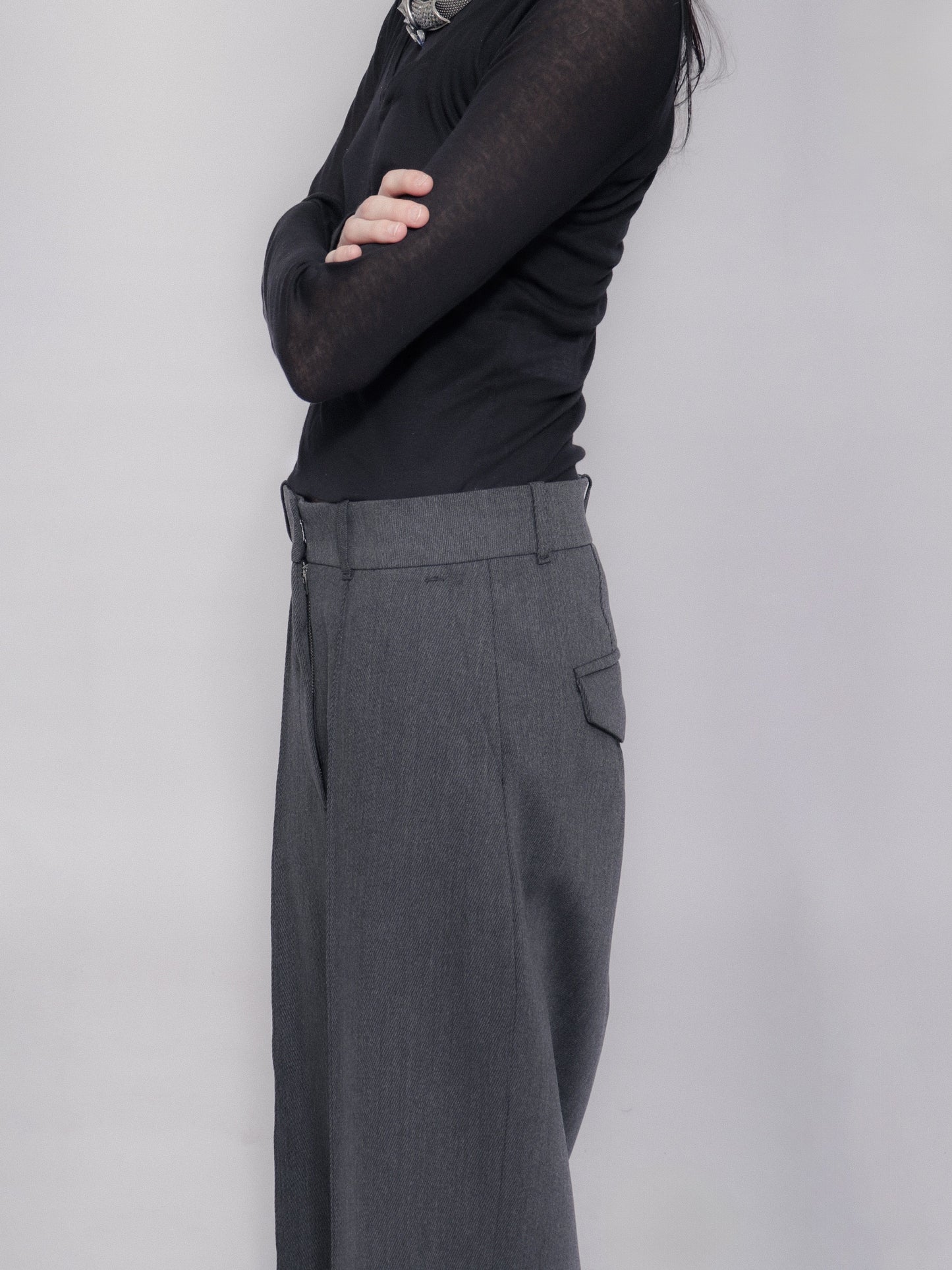 Thyra Wool Trousers-Bjersborn-APOC STORE
