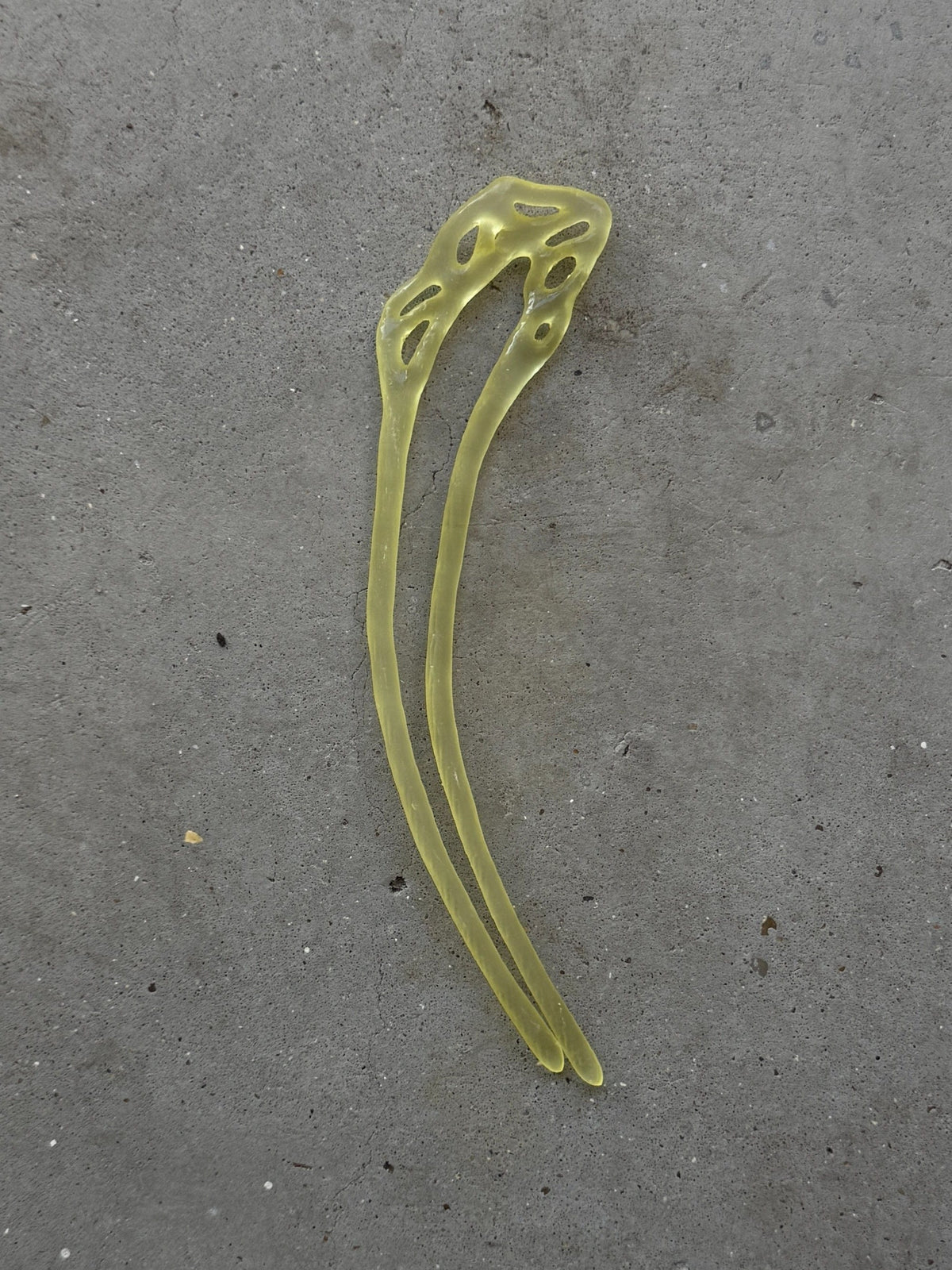 Relic Hairpin - Matte Yellow-Shers Studios-APOC STORE