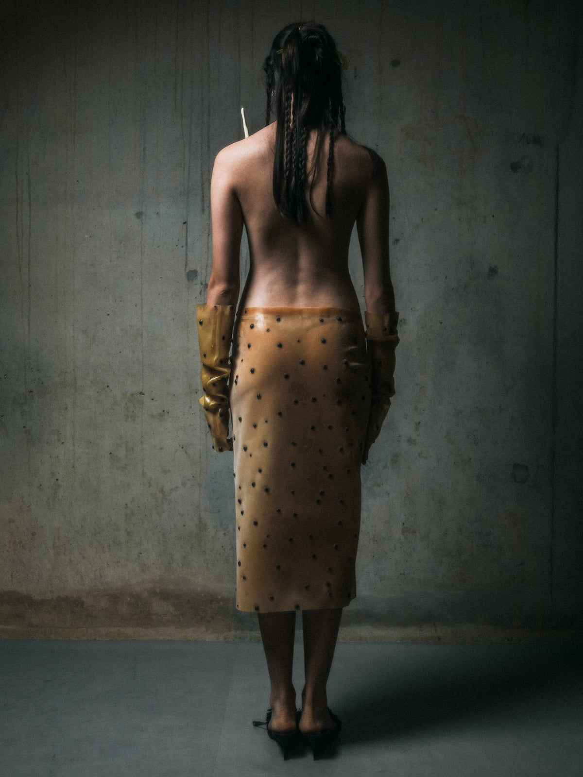 Buried Skin Skirt-Shers Studios-APOC STORE