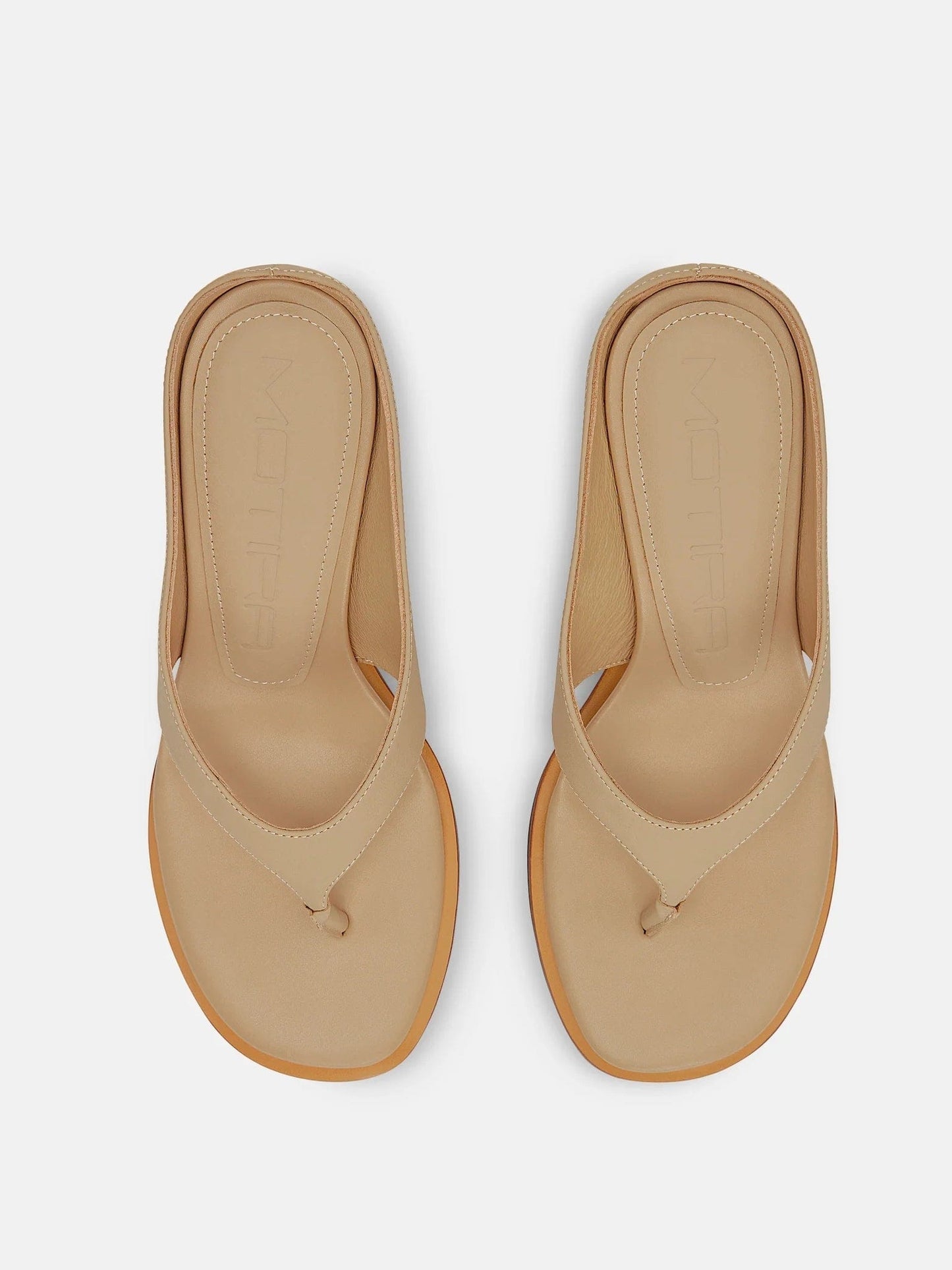 L’ABSURDE SANDAL- BEIGE-MOTIRA-APOC STORE