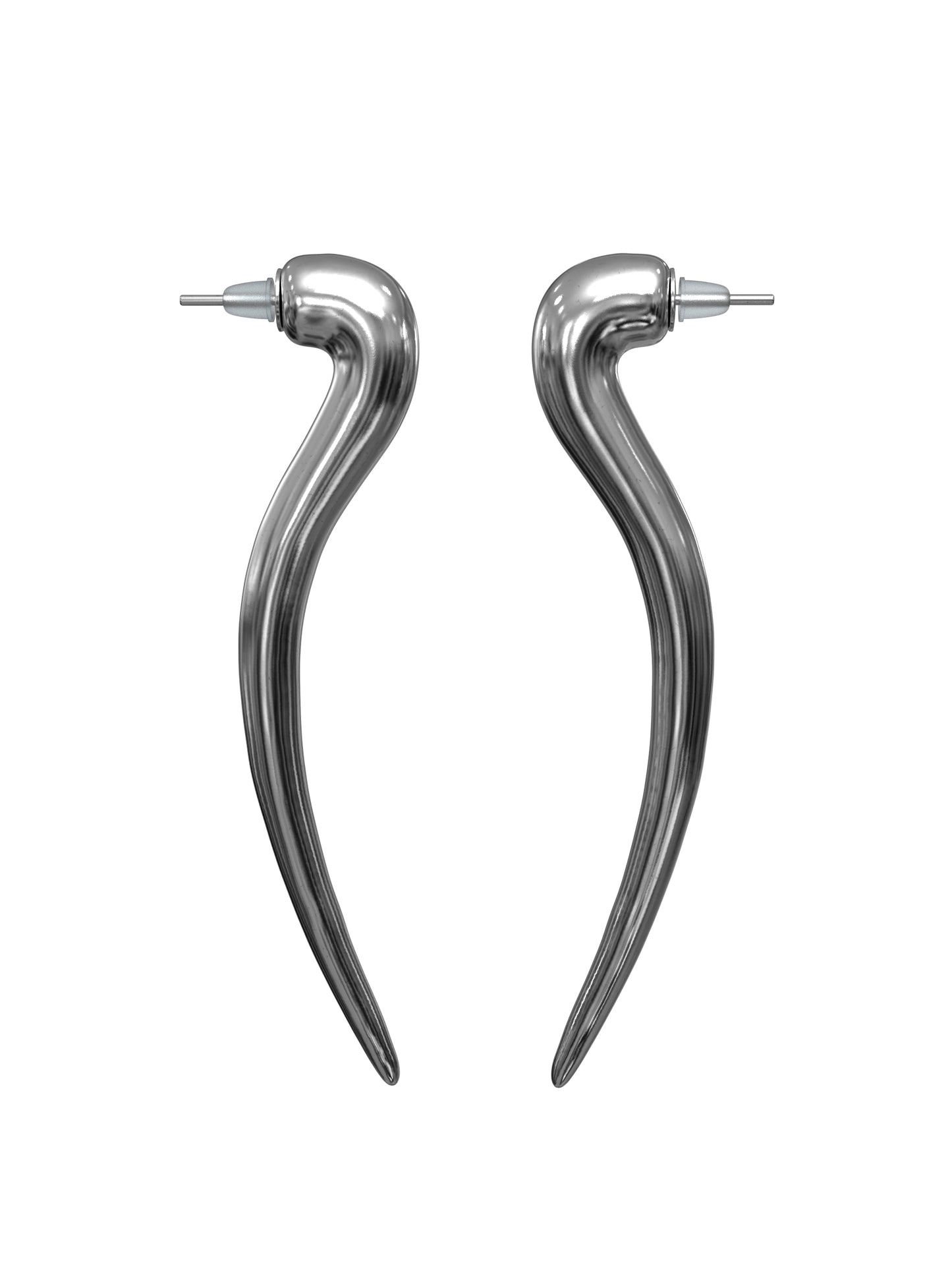 Claws Earrings (pair)-Agoston Balazs-APOC STORE