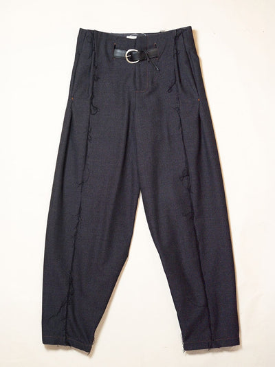 Back Pleat Trousers-Pedro Trindade-APOC STORE