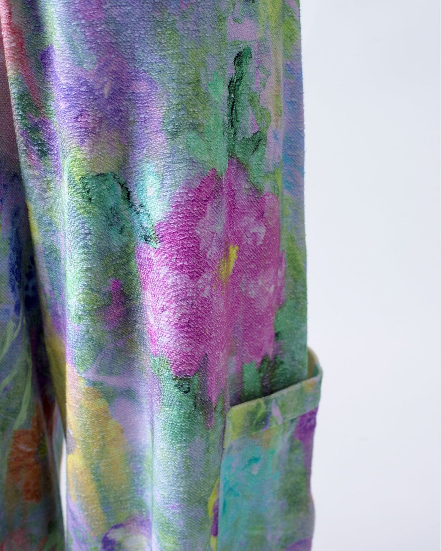 "Nordic garden" french terry baggy joggers-KAWAkEY-APOC STORE