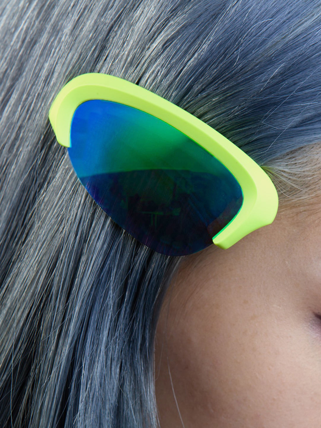 UV Hair Clips in Toxic Waste-Marland Backus-APOC STORE