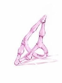 Rombo Long Glass Statement Ring 0016-Rain and Rivers-APOC STORE