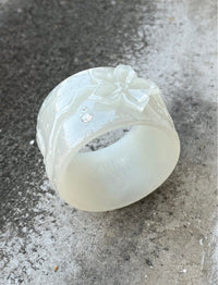 Flower Bangle - Milk Pearl-Crystal Toybox-APOC STORE