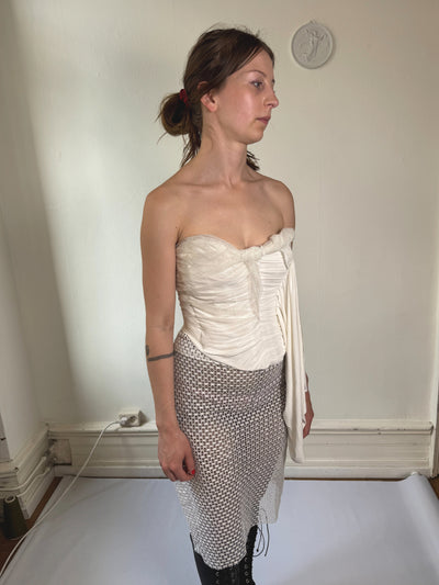 Draped Jersey Corset-Sylvi Sundkler-APOC STORE