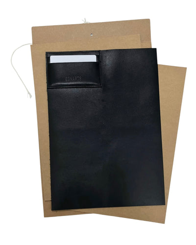 A4 Wallet (Black)-EGNARTS-APOC STORE