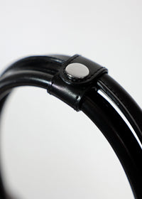 RIBBON BAGUETTE BAG BLACK-SAENGIN STUDIOS-APOC STORE