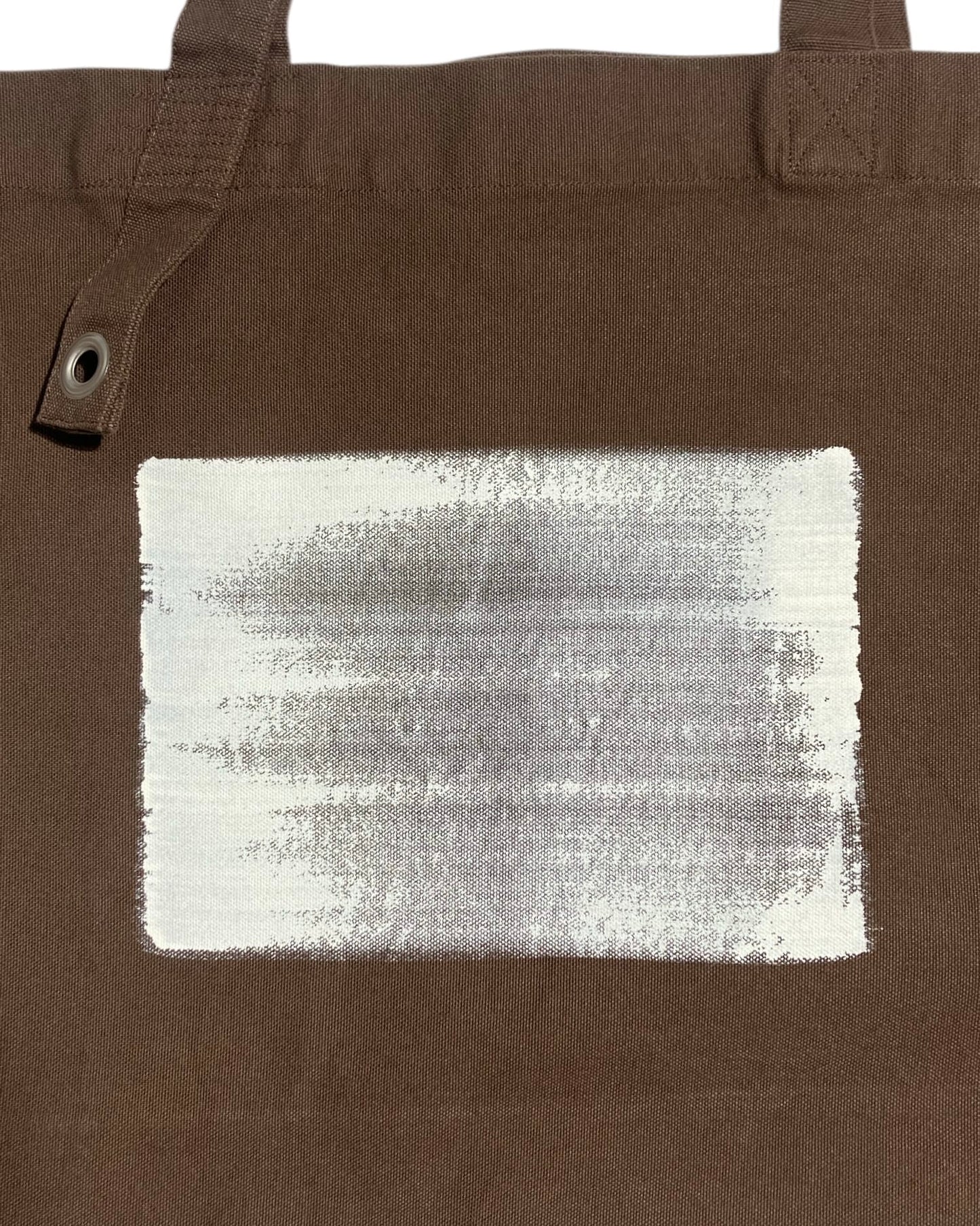 Painted Canvas Bag (Brown)-EGNARTS-APOC STORE