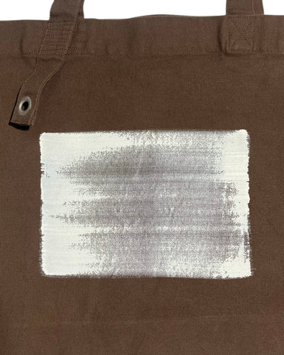 Painted Canvas Bag (Brown)-EGNARTS-APOC STORE