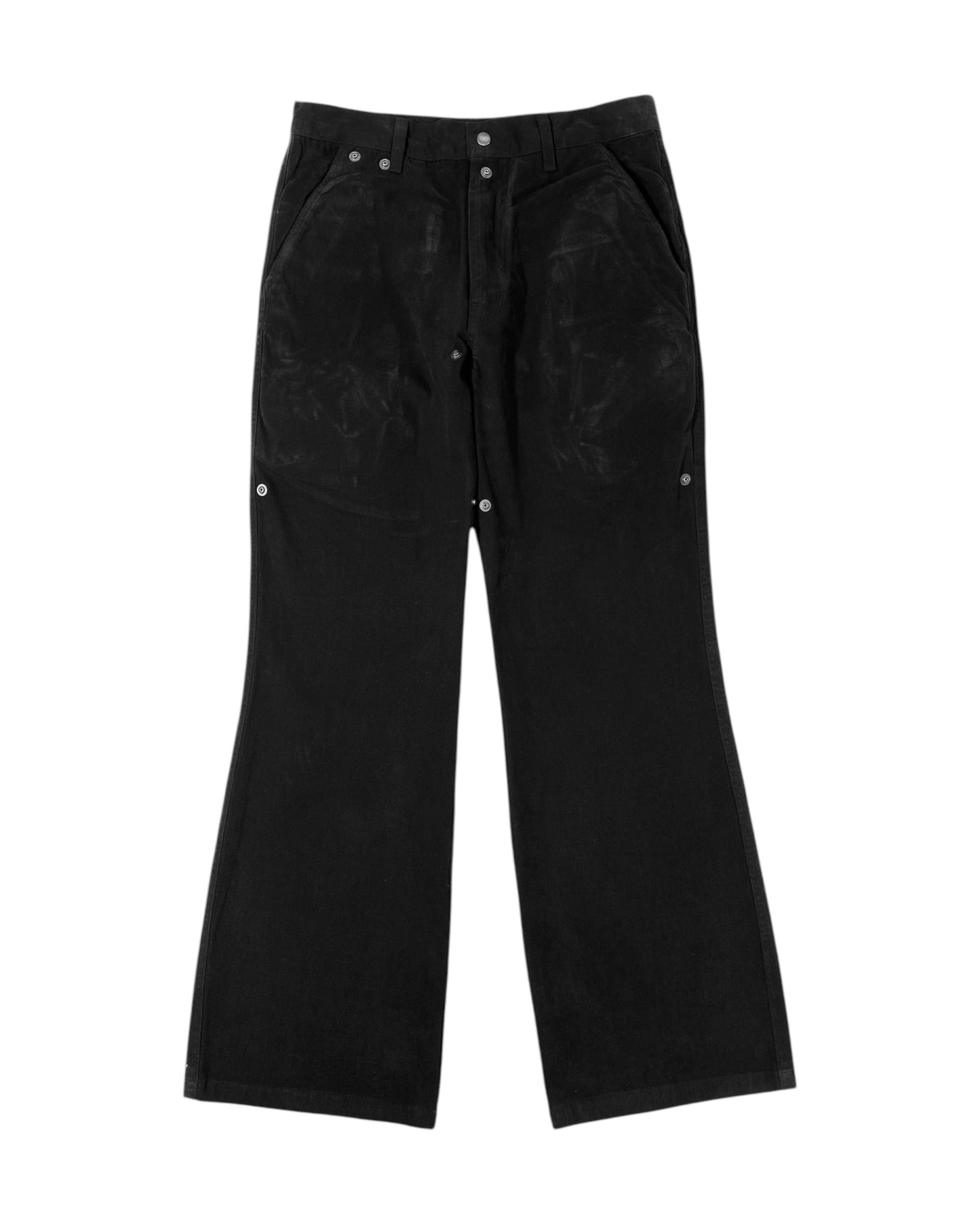 HIDDEN CARGO POCKET PANTS BLACK-EGNARTS-APOC STORE