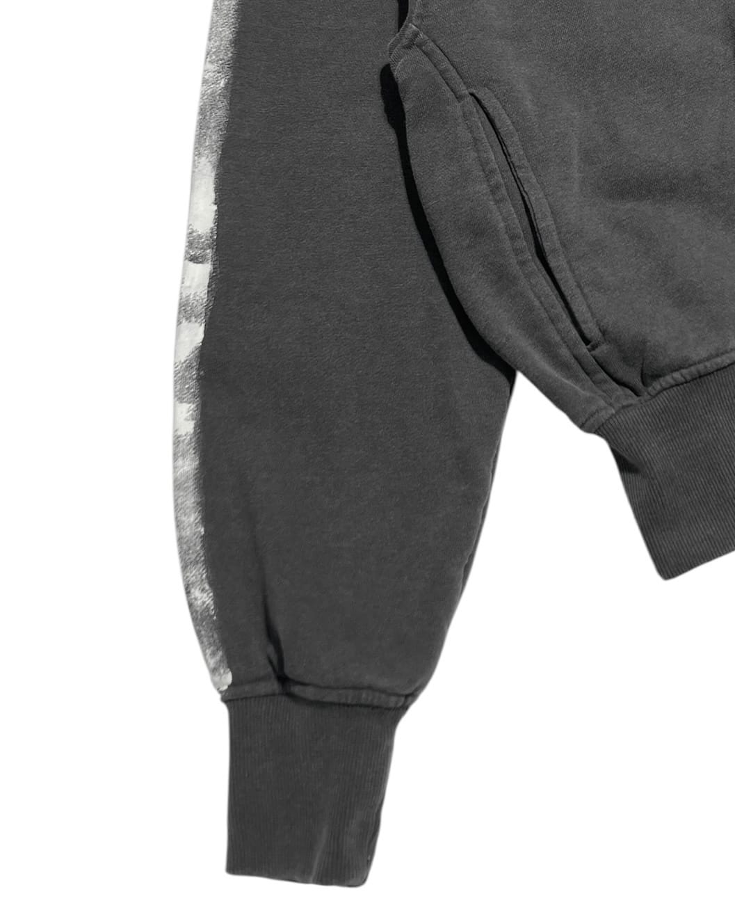 Painted Track Zip-up (Charcoal)-EGNARTS-APOC STORE