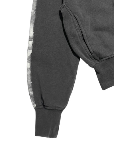 Painted Track Zip-up (Charcoal)-EGNARTS-APOC STORE