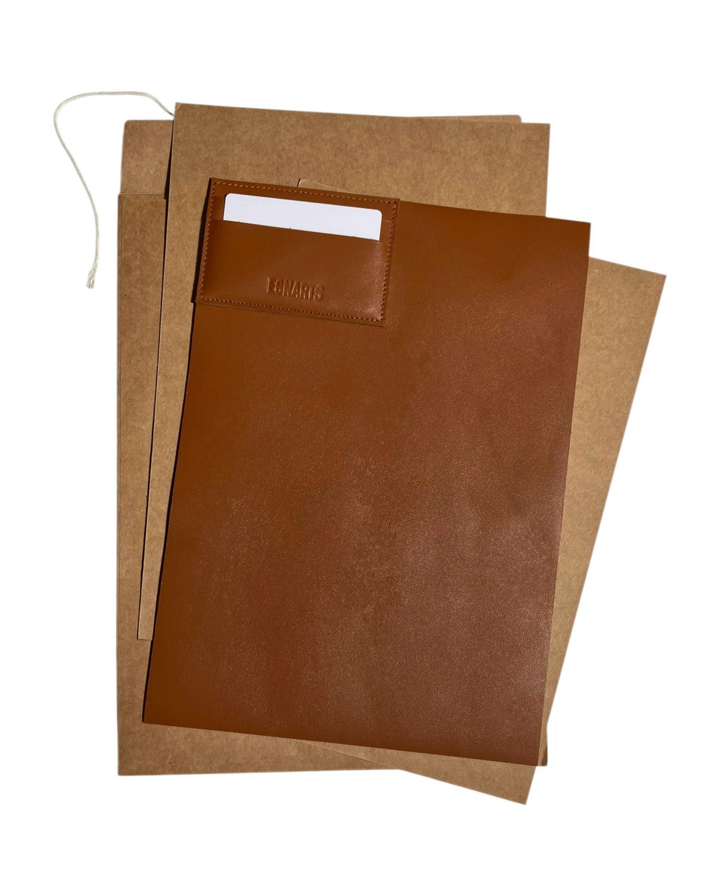 A4 Wallet (Brown)-EGNARTS-APOC STORE
