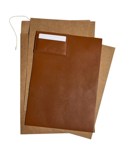 A4 Wallet (Brown)-EGNARTS-APOC STORE