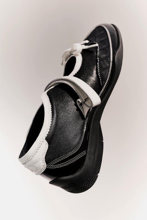 GO VACAY - Sports Mary Jane Black-EMPTY BEHAVIOR-APOC STORE